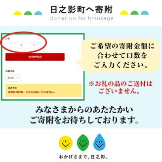 ≪返礼品なし・1,000円≫宮崎県日之影町への寄附【日之影町】【HN001】