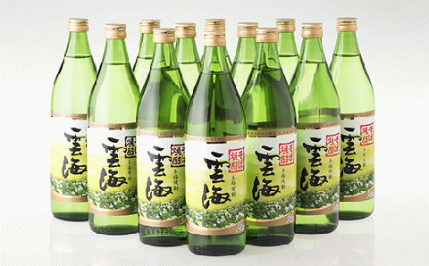 (C-5)本格そば焼酎そば雲海12本セット