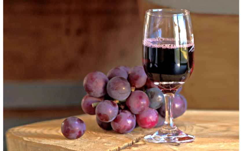 五ヶ瀬ワイン　夕陽(赤・辛口)