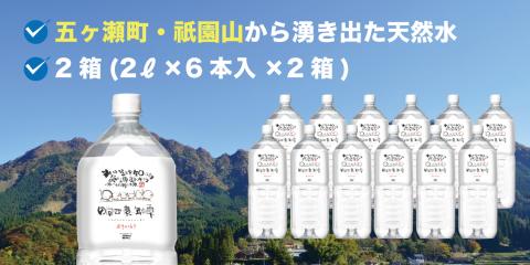 日向四億年の雫 素粒子機能水（2リットル×6本入×2箱）