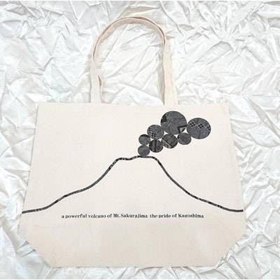 大島紬トートバッグ