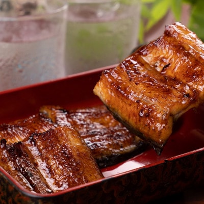 末よしのうなぎ蒲焼　炭火焼(3パック)【配送不可地域：離島】