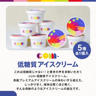 ｃｏｍ- 低糖質アイスクリーム　K145-001