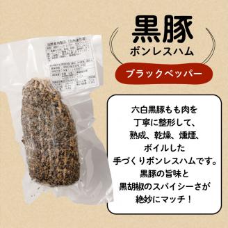 【10営業日以内に発送】鹿児島黒豚 ハムセット　K091-001