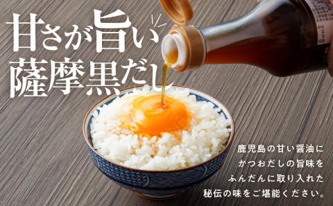 鹿児島の味 かめの家 薩摩黒だし 【鹿児島限定ラベル】　K207-001
