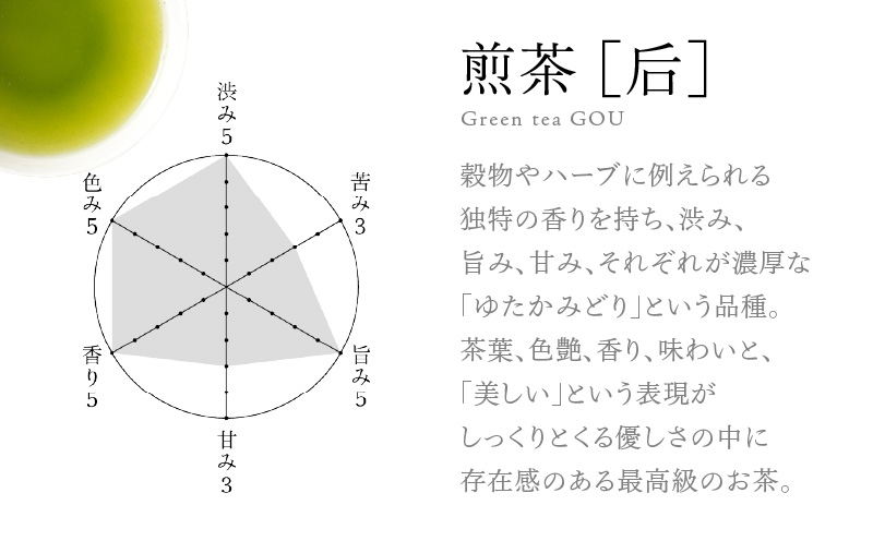 【5営業日以内に発送】日本茶専門店【貴茶－TAKACHA】煎茶［后］ リーフ 1袋　K068-021