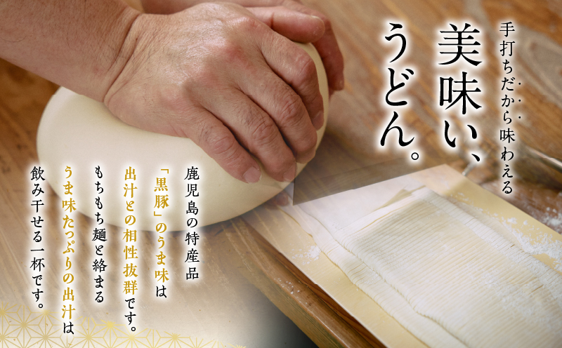 麦のはなの黒豚南蛮うどん【3人前】　K071-002