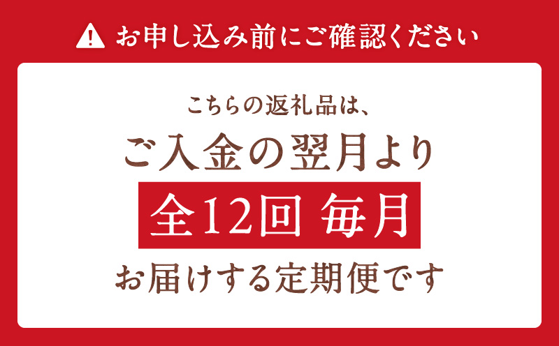 【肉×魚】12回定期便　K000-T2503
