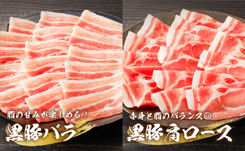 黒毛和牛、黒豚しゃぶしゃぶ 3種セット　K151-008