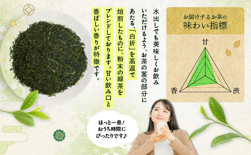 知覧茶ティーバッグ 50個入り （5袋セット）　K346-003_03