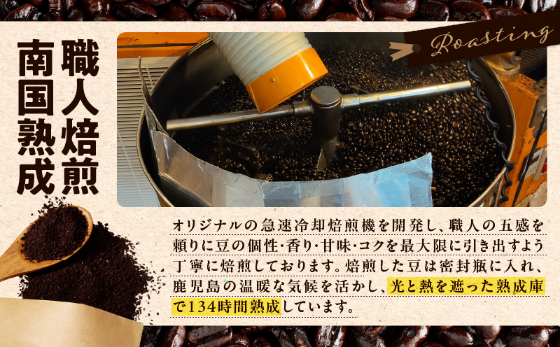 南国薩摩熟成珈琲 粉（100g×2種）　K374-002_01