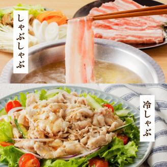 黒牛×黒豚スライスセット900g　K098-003