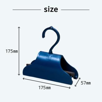BMハンガー（青2個セット）　K041-006