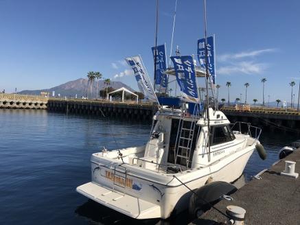 錦江湾釣り体験約4時間コース（４名様）　K087-004