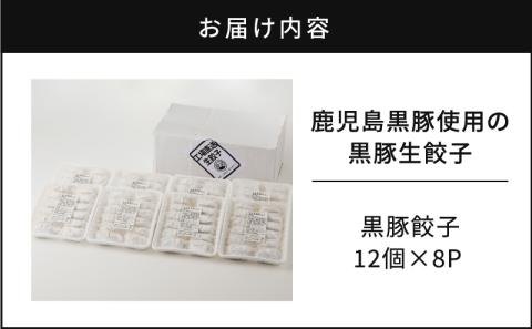 鹿児島黒豚使用の黒豚餃子 96個　K202-001