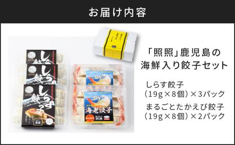 鹿児島の海鮮入り餃子セット　K061-002