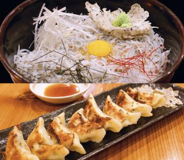 しらす専門店「凪」　しらす丼の素・黒豚しらす餃子セット　K044-001