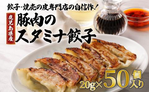 餃子・焼売の皮専門店の自信作！鹿児島県産豚肉のスタミナ餃子　K033-003