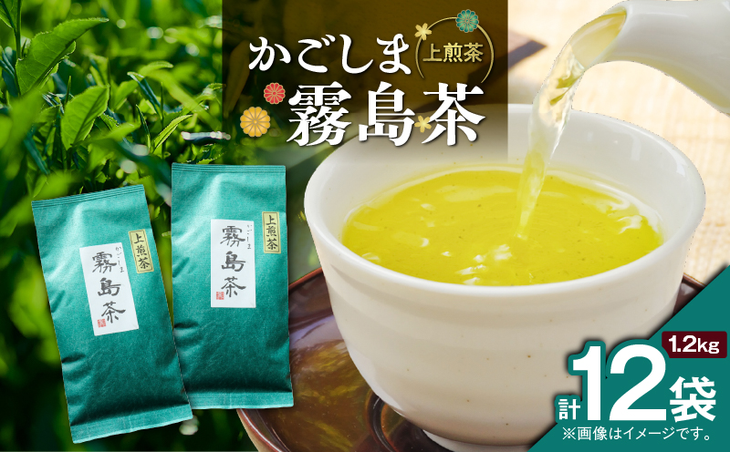 かごしま霧島茶 （100g×12袋）　K346-002_06