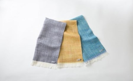 大島紬 KAGOSHIMAストール ①グレー　K040-002_1