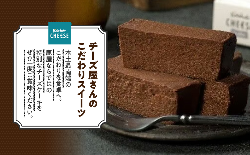 2555 チーズ屋さんのチーズケーキ・リコッタショコラ　KN087-006