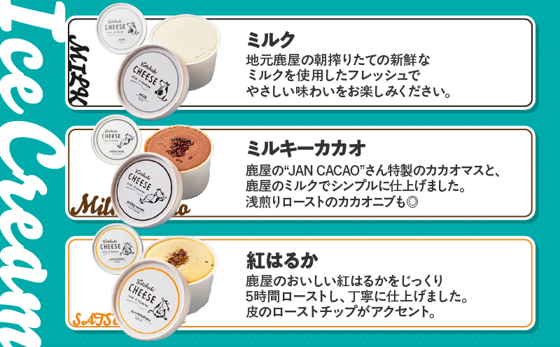 2556 Kotobuki cheeseアイスクリームセット6種　KN087-007