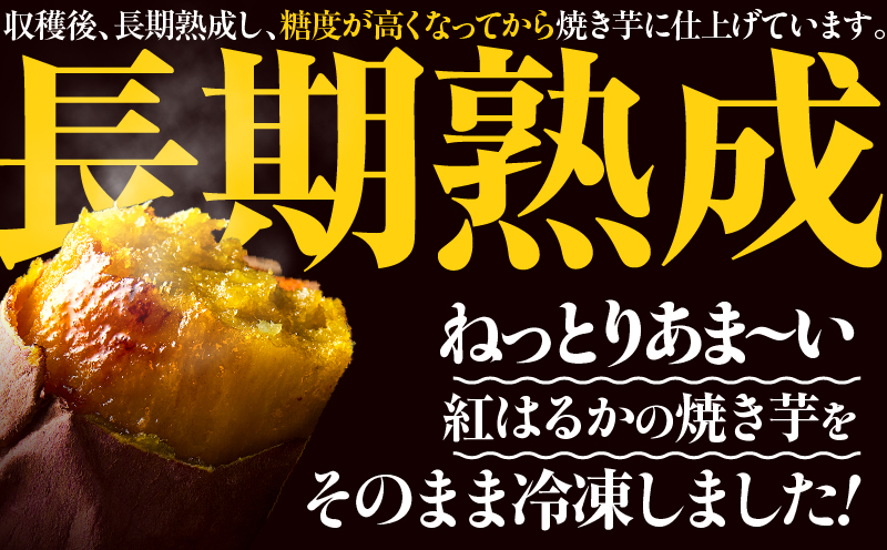 紅はるか 冷凍焼き芋1kg　KN046-011-01