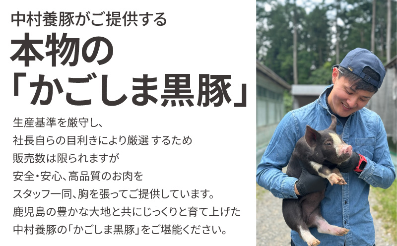 【2025年御歳暮予約】かごしま黒豚しゃぶしゃぶ 800g 熨斗対応（名入れ不可）/贈答用箱入り　KN167-001
