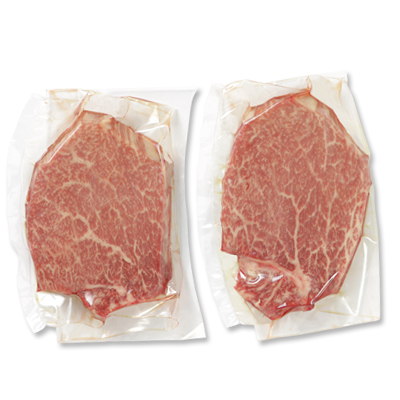 713-2 鹿児島産 黒毛和牛 A4等級 シャトーブリアン 2枚入 合計200g　KN021-019-01