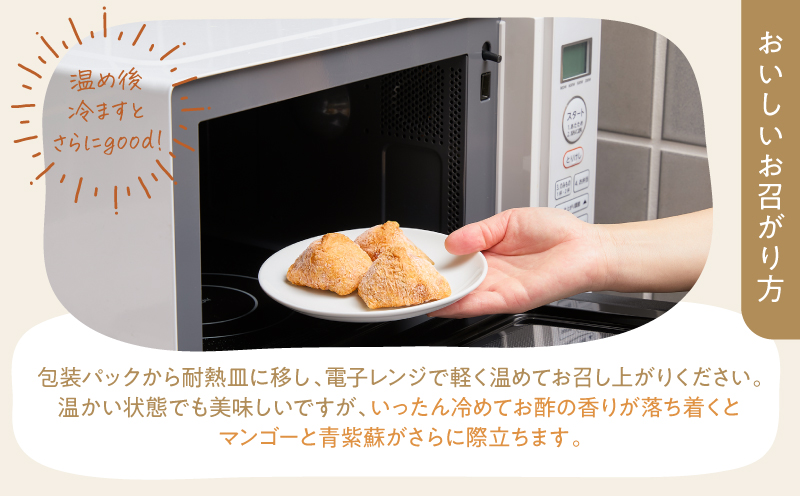 オーガニックドライマンゴーのいなり寿司 5個ギフトパック　KN098-003-01