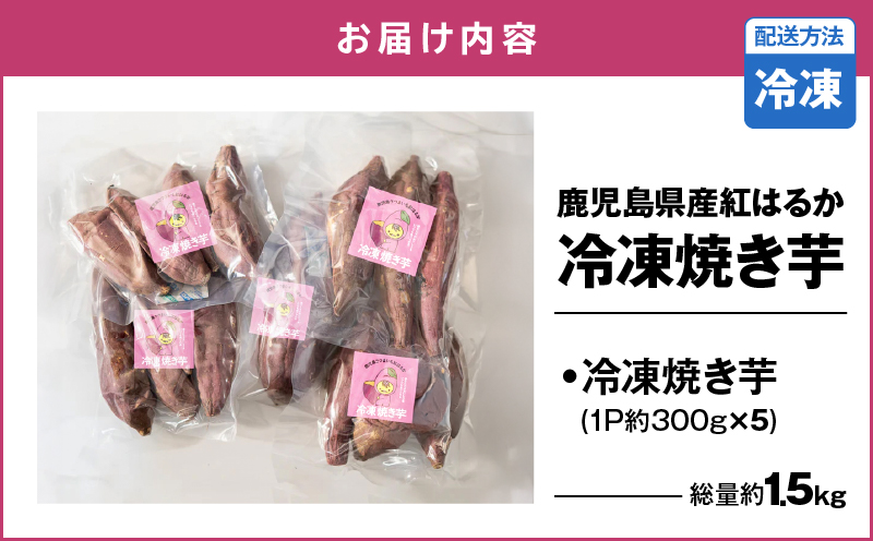 2830 鹿児島県産紅はるか冷凍焼き芋　KN113-003