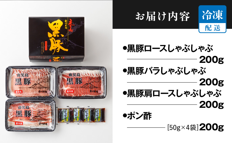 581-1 南州農場 黒豚しゃぶしゃぶセット（NNF-3226）　KN005-009