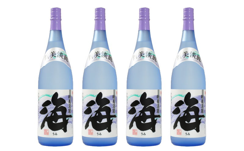 1579 芋焼酎『海』1800ml×4本（7200ml）　KN034-002-03