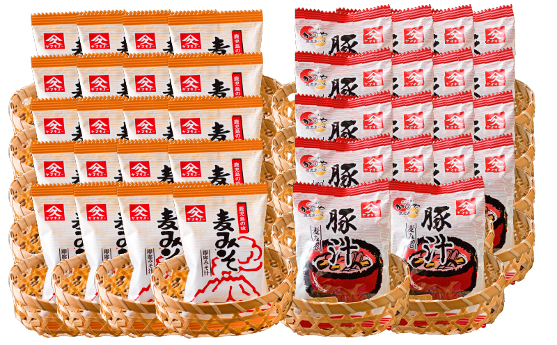 2006 即席みそ汁20食・即席豚汁18食セット　KN016-013-02