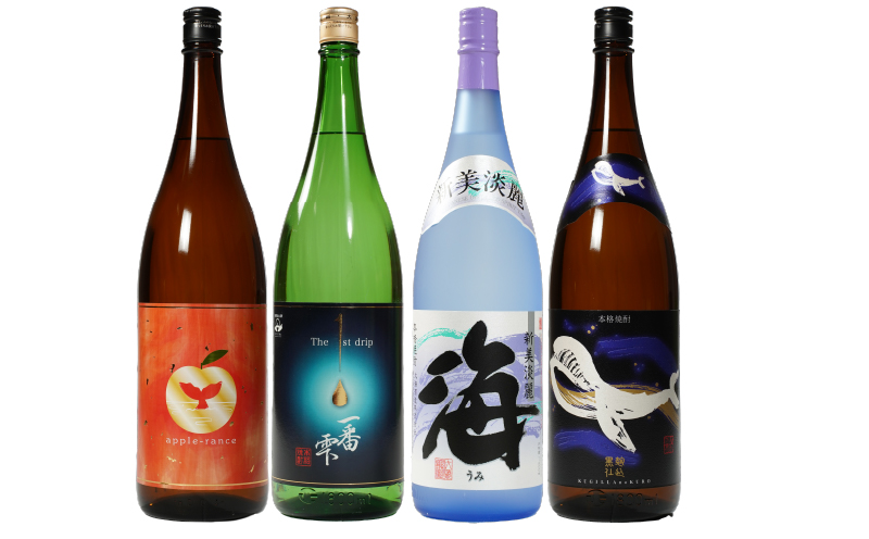 2347 大海酒造 本格焼酎 芋焼酎 おすすめセット(2) 1800ml×4本　KN034-007