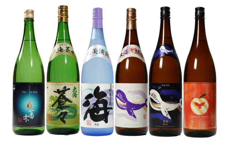 2420 『大海酒造』のお勧め芋焼酎1800ml×6本セット(2)　KN034-008