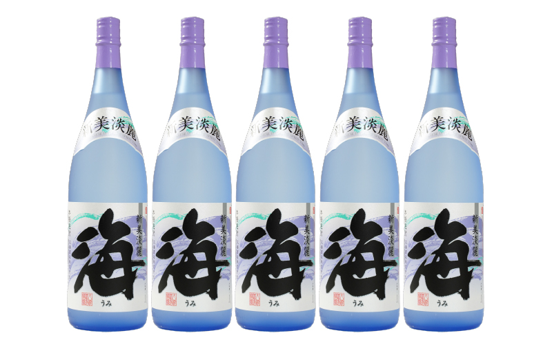 442-1 芋焼酎『海』1800ml×5本セット　KN034-002-04