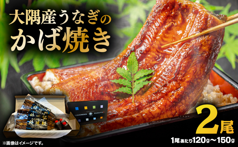 大隅産うなぎのかば焼き 2尾　KN174-001-02