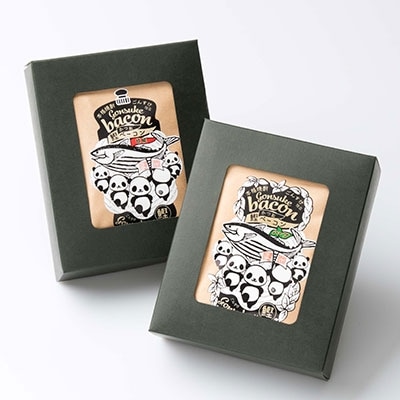 Gonsuke鰹ベーコン ペッパー ハーブ ごんすけ おつまみ 燻製 A3-46【配送不可地域：離島】