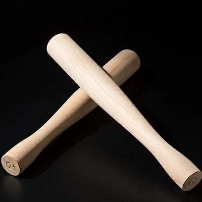 【和太鼓用太バチ】桐材使用 1組 大型の太鼓用 【手鉋仕上げのこだわり】【匠の技】 B3-51【配送不可地域：離島】