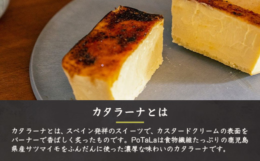 サツマイモのカタラーナ ～ポタラPoTaLa～ 迷い込んだ森の先で 1本350g  A3-180【配送不可地域：離島】