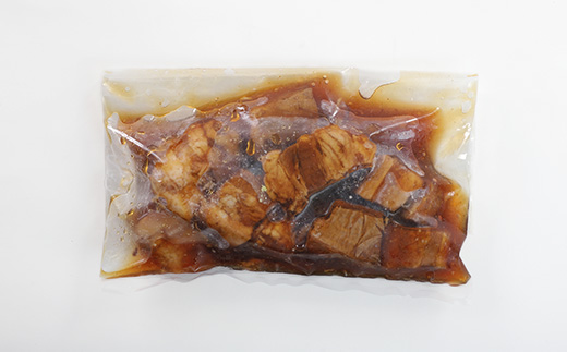 老舗料理店の味【鹿籠豚(かごぶた)の角煮】 元祖黒豚 一福 鹿児島 枕崎産 A3-316【配送不可地域：離島】