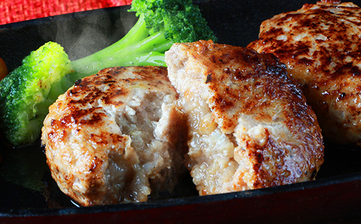 鹿籠豚ハンバーグ＆ボンレスハムセット 枕崎産黒豚使用 A6-6【配送不可地域：離島】