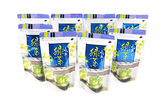 水出し緑茶ティーバッグ 90g(5g×18P) 8袋【合計144P】 A8-70【配送不可地域：離島】