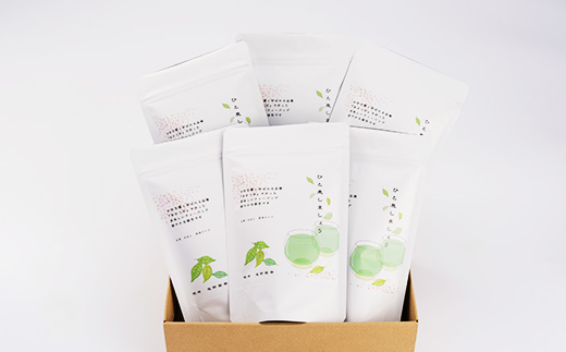 「天然玉露あさつゆ」緑茶ティーバッグ(5g×25P)×6袋　水出し・お湯両用タイプ A8-86【配送不可地域：離島】