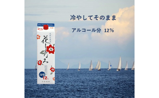 花しらなみ冷用パック 1800ml×6本　B5-1【配送不可地域：離島】
