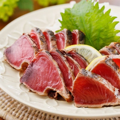 ガーリック鰹タタキ＆さつま揚げ詰め合わせ A0-22【配送不可地域：離島】