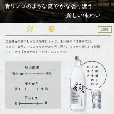 炭酸割りが美味しい焼酎 3銘柄900ml×3本【数量限定】(2025年版) A7-16【配送不可地域：離島】