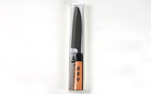 伝統工芸 包丁 薩摩守 大 18cm 三徳包丁 文化包丁 ステンレス E0-3【配送不可地域：離島・沖縄県】