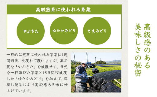 お茶の老舗厚石園『高級深蒸し茶セット』  ギフト A3-97【配送不可地域：離島】